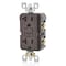 Leviton GFCI Receptacle, 20A, 125Vac, 5-20R, Brown GFNT2 - alternate 3